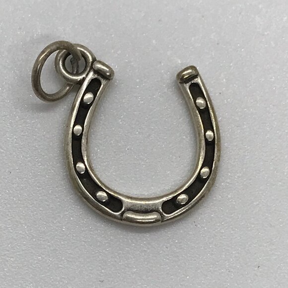 Sterling Silver Horseshoe Pendant - Picture 1 of 16